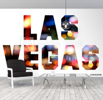 Bild på Las Vegas text